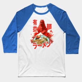 Ramen Street Food Monster Baseball T-Shirt